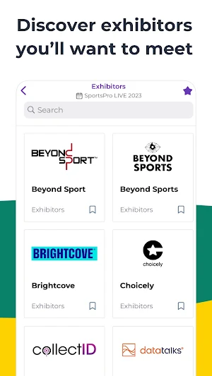 SportsPro Events Screenshot 3
