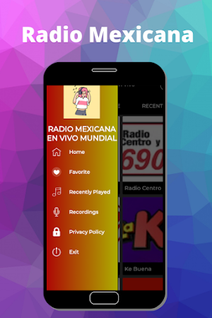 Radio Mexicana en Vivo Mundial Screenshot 1