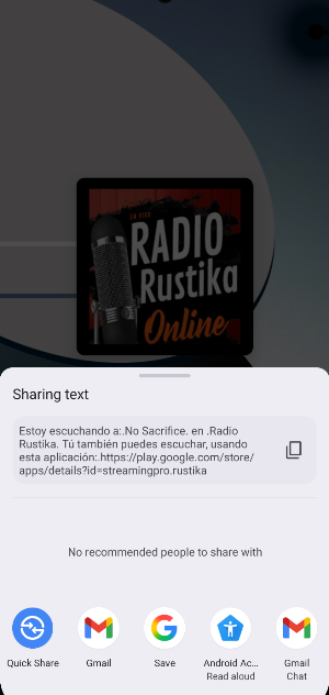 Radio Rústika Screenshot 1