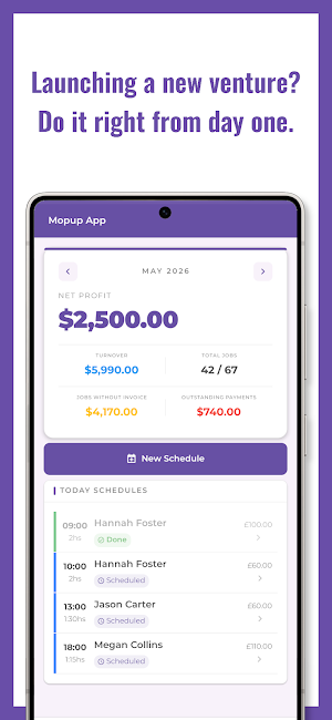 MopUp App Screenshot 0