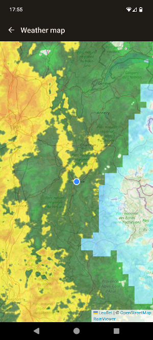 OSS Weather Screenshot 2