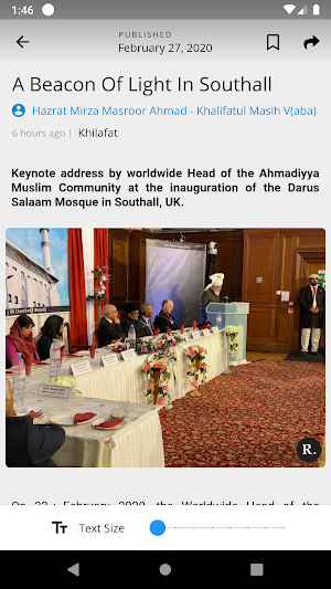 The Review of Religions Screenshot 1
