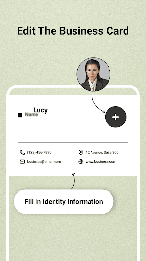 Business Card Maker - Design Screenshot 1