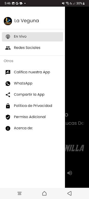 La Veguna Radio Screenshot 2