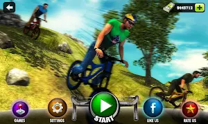 Uphill Offroad Bicycle Rider Screenshot 0