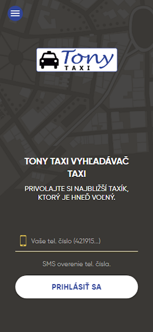 TONY Taxi Trenčín Screenshot 0