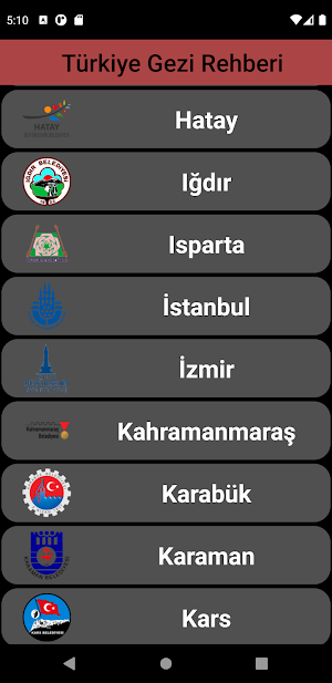 Türkiye Gezi Rehberi - Gezilecek yerler -Yemekler Screenshot 0