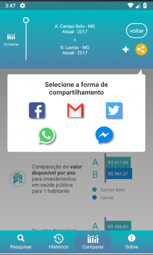 Onde está o dinheiro da saúde? Screenshot 2