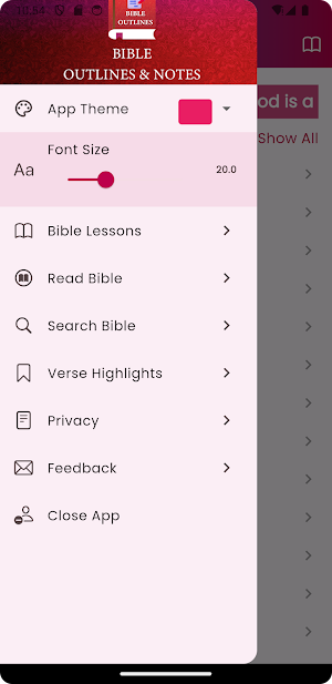 Bible Outlines & Notes Screenshot 3