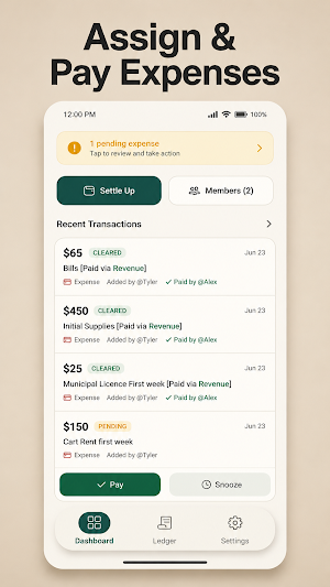 OurCut: Startup Bookkeeping Screenshot 0
