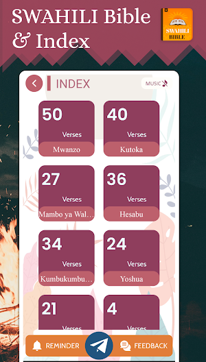 Bibilia Takatifu - Swahili Bible Screenshot 2
