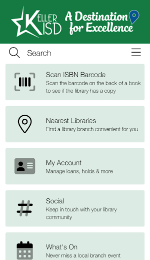 Keller ISD Libraries Screenshot 0