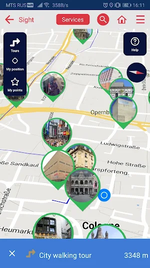 Cologne city guide Screenshot 3