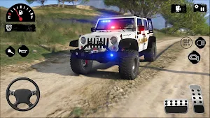 American Police Jeep Driving: Police Games 2021 Screenshot 3