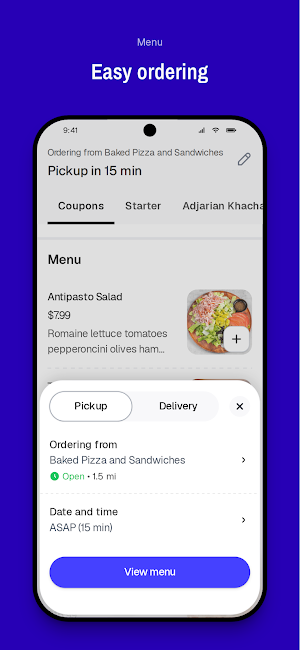 Baked Pizza and Sandwiches Screenshot 2