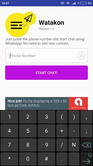 Watakon (Whatsapp without addi Screenshot 1