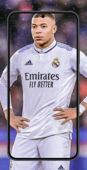 Mpappe real madrid Wallpaper Screenshot 1