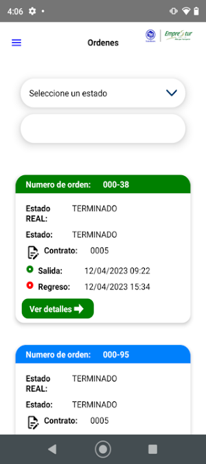 Tremo conductor Screenshot 1