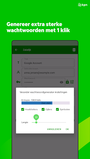 KPN Password Manager Screenshot 2