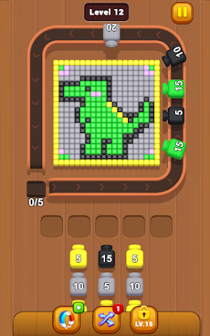 Lumi Cube Rail Mosaic Screenshot 3