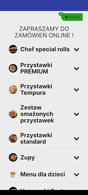Kusa Sushi Kielce Screenshot 0