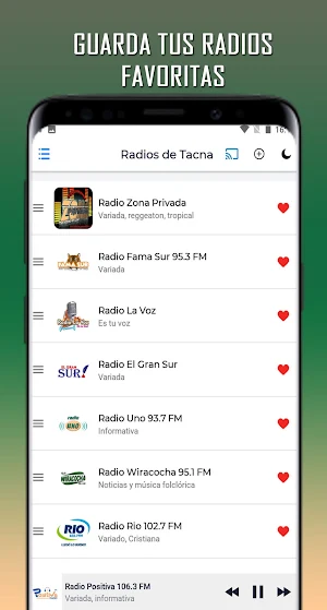 Radios de Tacna Perú Screenshot 2