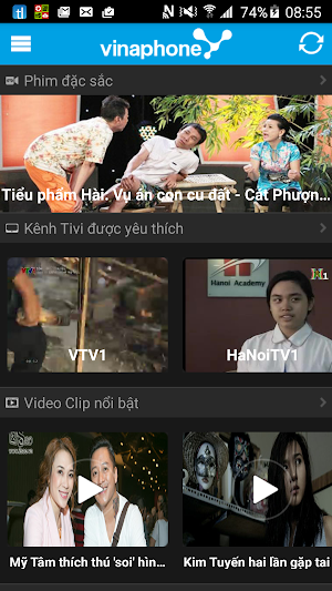 VinaPhone TV Screenshot 1