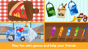 Carl the Super Truck Roadworks: Dig, Drill & Build Screenshot 3