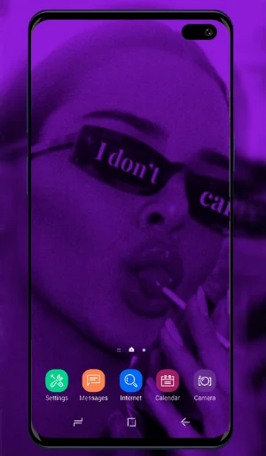 Purple Wallpaper Screenshot 3