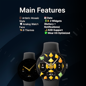 Stained Glass - watch face Screenshot 1
