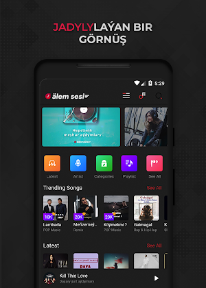 Älem Sesi - Türkmen aýdym saz portaly Screenshot 0