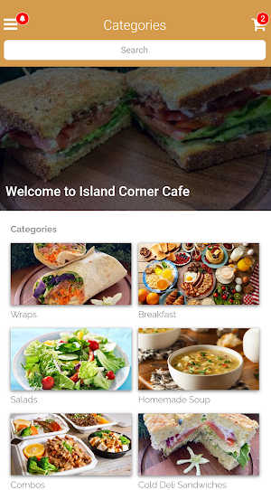 Island Corner Cafe Screenshot 1