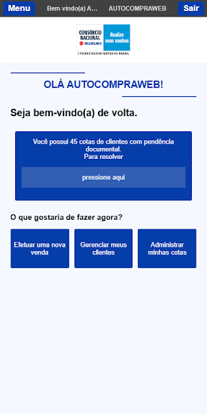 Consórcio Nacional Suzuki Screenshot 0
