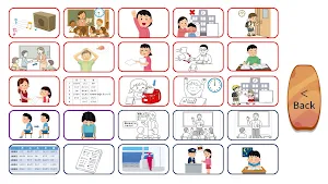 学校の場面シラバスと日本語動詞活用（現在・過去・否定 等） Screenshot 1