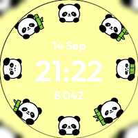 Kawaii Panda – Cute Watch Face