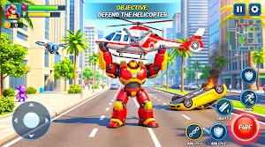 Nexplay Robot Hero Game 3D Screenshot 0