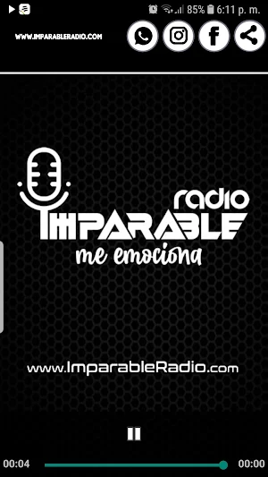 Imparable Radio Screenshot 1