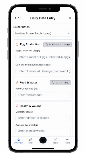 PoultryPilot Screenshot 2