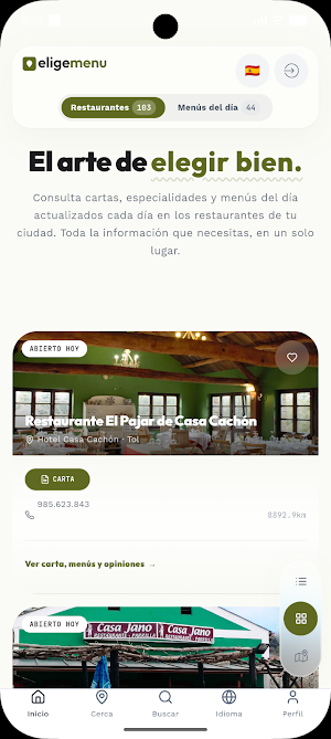 Eligemenú Screenshot 0