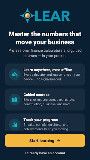 LEAR: Finance Calculators Screenshot 0