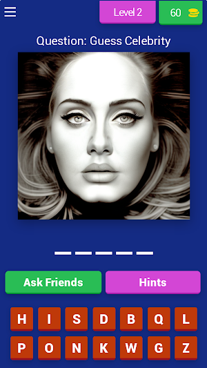 GUESS THE CELEBRITY PIC Screenshot 2