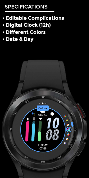 Night cut - watch face Screenshot 3