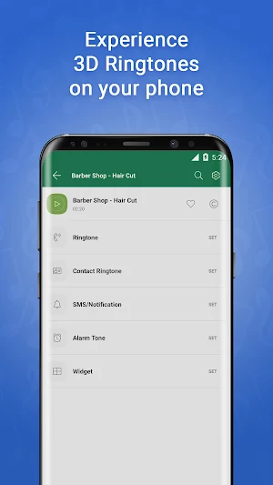 3D Sounds & Ringtones Screenshot 1