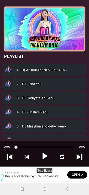 Dj Sentuhan Cinta Manja Manja Screenshot 2