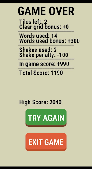 WordShake Screenshot 1