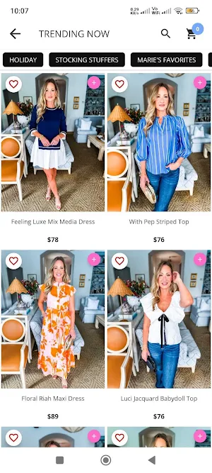 Pomp & Circumstance Boutique Screenshot 2