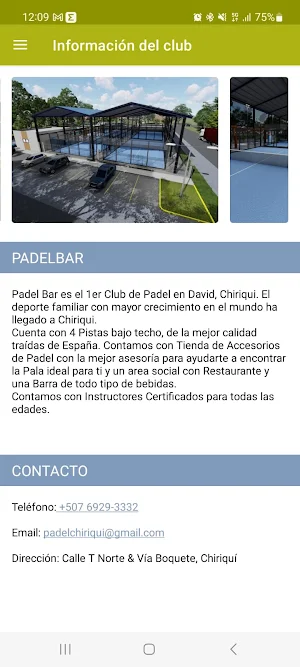 Padel BAR Screenshot 2