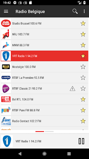 RADIO BELGIQUE : Radios belges en direct Screenshot 1