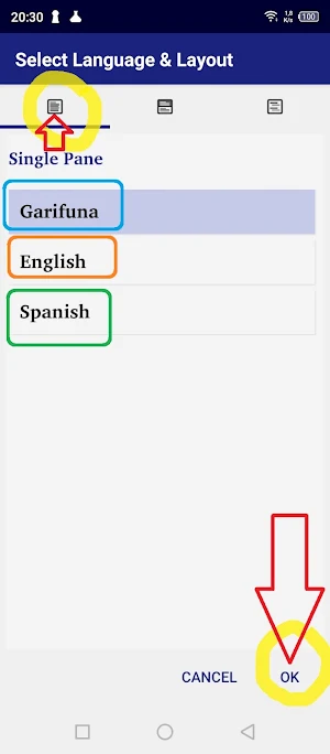 Garifuna  English Spanish Screenshot 3