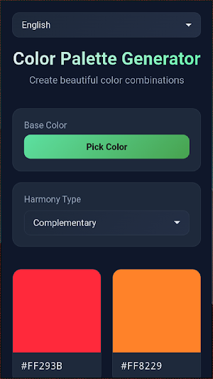 Color Palette Generator Screenshot 3